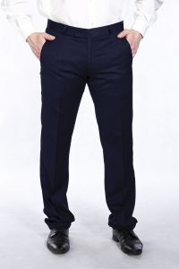 FREDY - pánske spoločenské nohavice - nadmerná veľkosť - Pánske nohavice | Klasické - Farba sivá.