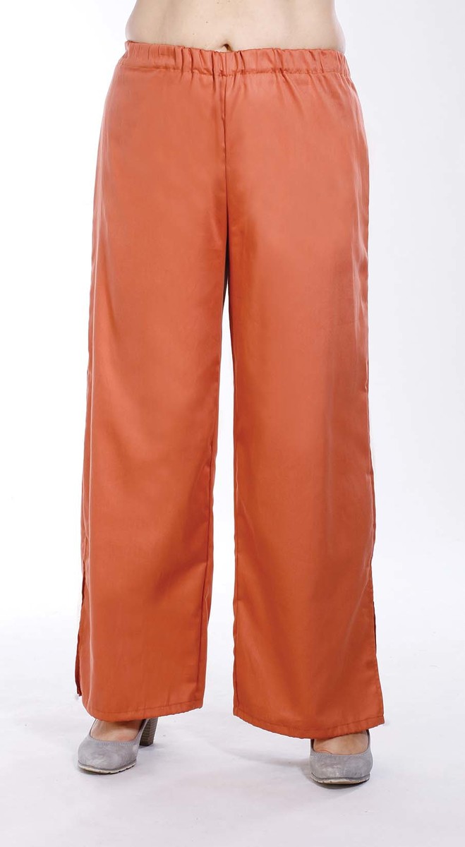 ILONA - háremové nohavice - nadmerná veľkosť - Nohavice a legíny | Voľnočasové - Farba oranžová.