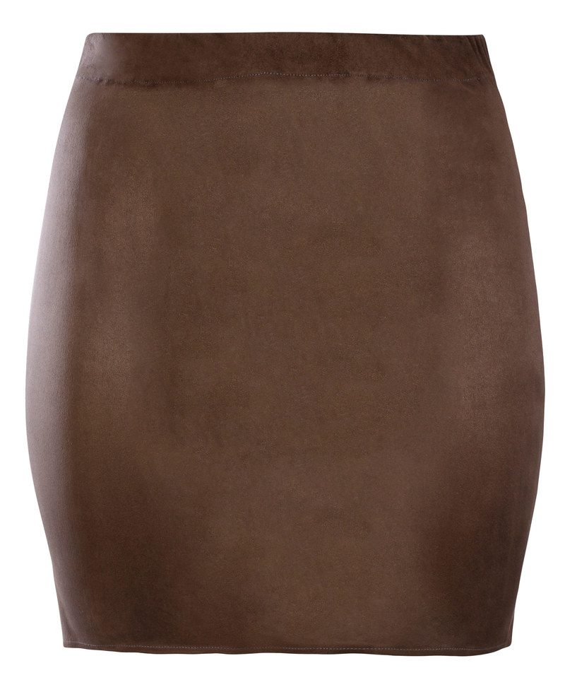 ROWENTA - úzka sukňa - nadmerná veľkosť - Sukne - Farba sv. hnedá.