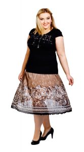 LAMBADA - sukňa - nadmerná veľkosť - Sukne - číselné veľkosti 38.