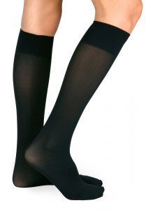 MIKROVLÁKNO - podkolienky - nadmerná veľkosť - Ponožky a pančuchy | Podkolienky - Farba hnedá.