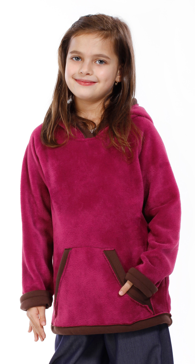 Klokánek - dievčenská mikina - nadmerná veľkosť - Detské oblečenie - Detská 86.