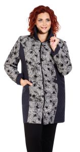 MILÁNO - kabát - nadmerná veľkosť - Kabáty a bundy | kabáty - číselné veľkosti 38.