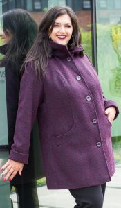 RUBEN - kabátik bez kapucňa - nadmerná veľkosť - Kabáty a bundy | kabáty - číselné veľkosti 38.