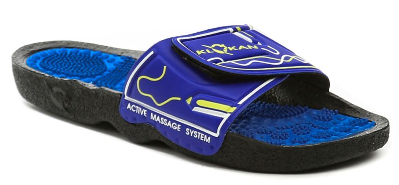 ARNO 972222 Klokan masážny plážovky - nadmerná veľkosť - Pánska obuv | nazouváky - Farba modrá / čierna.