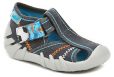 Befado 190P079 modré detské sandálky - nadmerná veľkosť - Pánska obuv | nazouváky - Farba modrá.