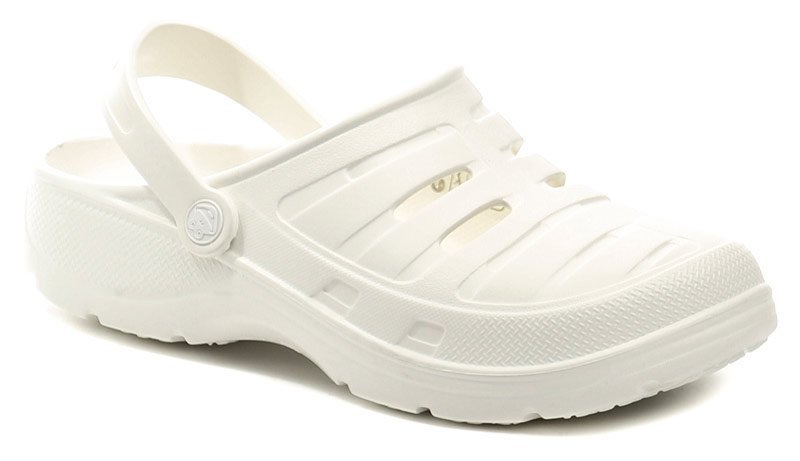 Coqui 6305 Kenso biele pánske nazouváky - nadmerná veľkosť - Pánska obuv | nazouváky - Farba biela.