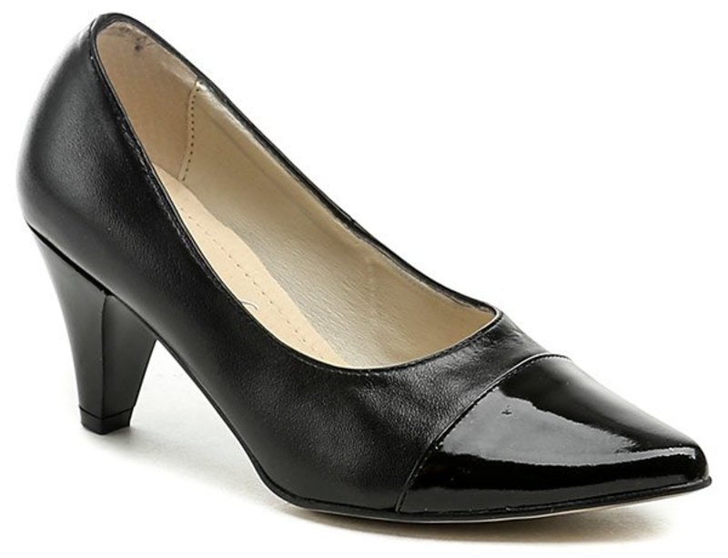 Di Janno 9562-6067 čierne dámske lodičky - nadmerná veľkosť - Dámska obuv | lodičky - Farba čierna.