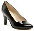 Di Janno 9615 čierne dámske podměrné lodičky - nadmerná veľkosť - Dámska obuv | lodičky - Farba čierna.