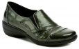 Doska 5067-21 šedé dámske poltopánky - nadmerná veľkosť - Dámska obuv | poltopánky - Farba sivá.