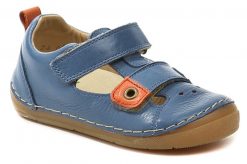Froddo G2150074-2 modré detské topánky - nadmerná veľkosť - Detská obuv | vychádzková - Farba modrá.