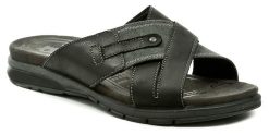 IMAC I2302e61 čierne pánske papuče - nadmerná veľkosť - Pánska obuv | nazouváky - Farba čierna.