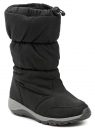 KAMIK Waterbug Bombshell dievčenská čierne topánky - nadmerná veľkosť - Detská obuv | snehule - Farba čierna.