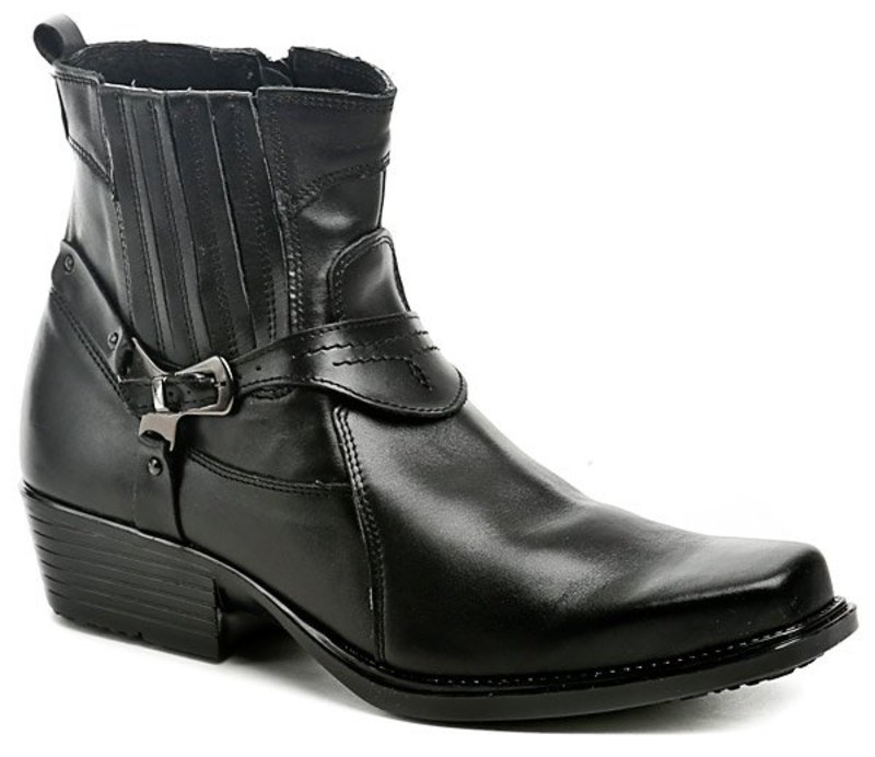 Koma 1025 čierne pánske westernové topánky - nadmerná veľkosť - Dámska obuv | volnocasova - Farba čierna.
