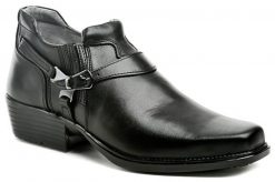 Koma 1026 čierne pánske westernové topánky - nadmerná veľkosť - Dámska obuv | volnocasova - Farba čierna.