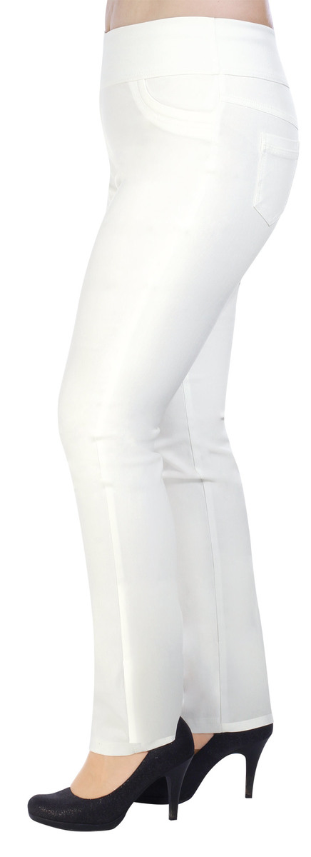NINA - nohavice s vysokým pás - nadmerná veľkosť - Nohavice a legíny | Klasické - číselné veľkosti 38.