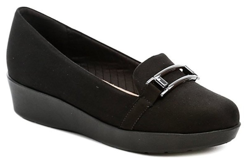 Piccadilly 501049 čierna dámska obuv - nadmerná veľkosť - Dámska obuv | poltopánky - Farba čierna.