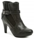 Sprox 010400 čierna dámska členková obuv - nadmerná veľkosť - Dámska obuv | čižmy - Farba čierna.