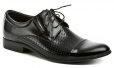 Tapi 4317AC čierna pánska spoločenská obuv - nadmerná veľkosť - Pánska obuv | poltopánky - Farba čierna.
