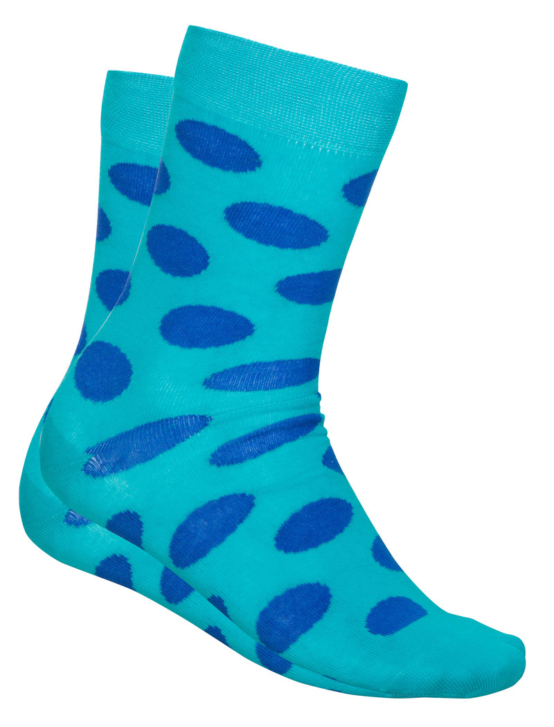 Bodky - ponožky - nadmerná veľkosť - Ponožky a pančuchy | Ponožky - Barva_DOD tyrkysová.