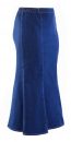 DELRI - riflová sukňa 75 cm - nadmerná veľkosť - Sukne | sukne - Farba antracit.