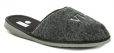 Pegres 3111 šedé pánske papuče VIP - nadmerná veľkosť - Pánska obuv | nazouváky - Farba sivá.