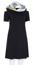 SAPELA - princesové šaty 105 cm - nadmerná veľkosť - Šaty | Princesový strih - Farba čierna.