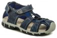 Happy Bee B140070a modré detské sandále - nadmerná veľkosť - Detská obuv | sandále - Farba modrá.
