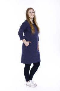 SELINA úpletové šaty - nadmerná veľkosť - Šaty | Rovný strih - číselné veľkosti 40.