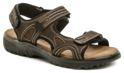 Bio Comfort 6-707402 hnedé pánske sandále - nadmerná veľkosť - Pánska obuv | Sandále - Farba hnedá.