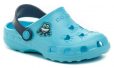 Coqui Little Frog blue detské nazouváky crocsy - nadmerná veľkosť - Detská obuv | nazouváky - Farba modrá.