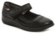 Gaviga 4304-3 čierne dámske letná topánky - nadmerná veľkosť - Dámska obuv | letná obuv - Farba čierna.