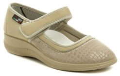 Gaviga 4304 béžové dámske letná topánky - nadmerná veľkosť - Dámska obuv | letná obuv - Farba béžová.