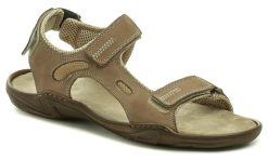 Koma 66 béžové pánske nadmerné sandále - nadmerná veľkosť - Pánska obuv | Sandále - Farba béžová.