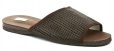 Pegres 3009 hnedé pánske nadmerné papuče - nadmerná veľkosť - Pánska obuv | nazouváky - Farba hnedá.