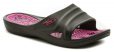 Rock Spring Robyn čierne dámske plážovky - nadmerná veľkosť - Dámska obuv | volnocasova - Farba čierna.