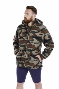 TERENCE pánska fleecová bunda - nadmerná veľkosť - Pánske svetre