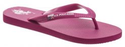 U.S.. Polo Assn. Benor7 fux dámske žabky - nadmerná veľkosť - Dámska obuv | letná obuv - Farba fialová.