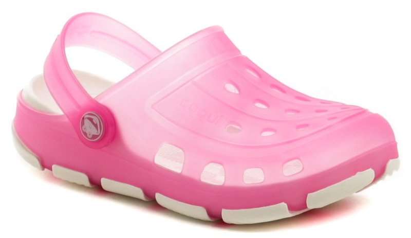 Coqui Jumper Fluo ružové detské nazouváky crocsy - nadmerná veľkosť - Detská obuv | nazouváky - Farba ružová.
