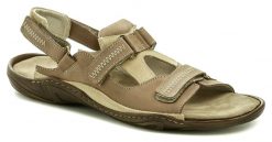 Koma 71 béžové pánske nadmerné sandále - nadmerná veľkosť - Pánska obuv | Sandále - Farba béžová.