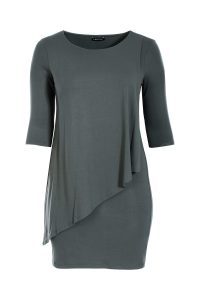 NATALIA - vrstvené šaty - nadmerná veľkosť - Šaty | vrstvený vzhľad - S-XL L.