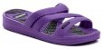 Scandi 58-0009-S6 fialové dámske plážovky - nadmerná veľkosť - Dámska obuv | nazouváky - Farba fialová.