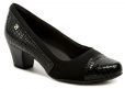 Piccadilly 111080-1 čierne dámske lodičky - nadmerná veľkosť - Dámska obuv | lodičky - Farba čierna.