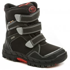 American Club RL32-19 čierne detské zimný topánky - nadmerná veľkosť - Detská obuv | zimná - Farba čierna.