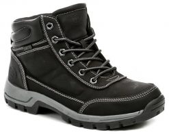 BM 371170200 čierna pánska zimný obuv - nadmerná veľkosť - Pánska obuv | členková - Farba čierna.