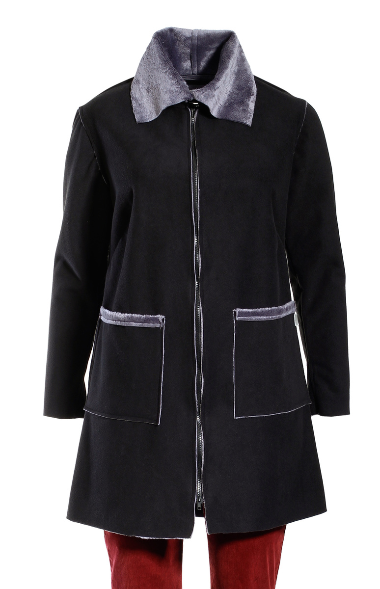 Elik - ležérny softshellový kabátik - nadmerná veľkosť - Kabáty a bundy | kabáty - číselné veľkosti 44.