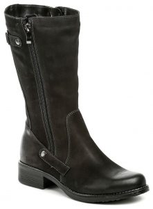 Gruna G2206z61 čierne dámske zimný čižmy - nadmerná veľkosť - Dámska obuv | volnocasova - Farba čierna.