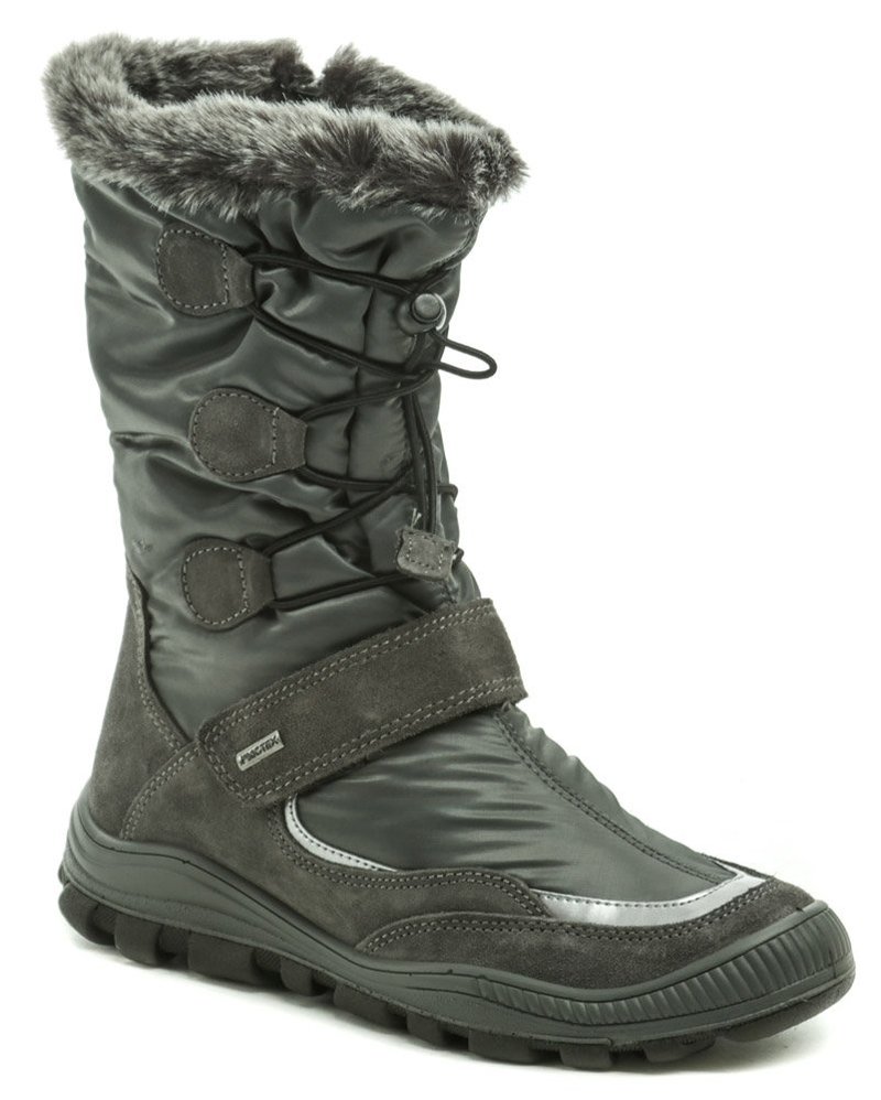 IMAC I2654z31 šedé dámske zimný topánky - nadmerná veľkosť - Dámska obuv | čižmy - Farba čierna.