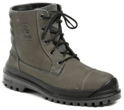 Kamik Griffon šedé pánske zimný topánky - nadmerná veľkosť - Pánska obuv | zimný - Farba sivá.