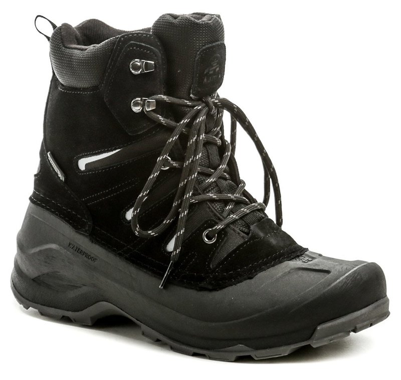 Kamik LABRADOR čierne pánske zimný topánky - nadmerná veľkosť - Pánska obuv | zimný - Farba čierna.